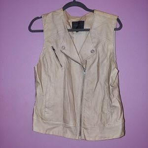 Sanctuary leather vest